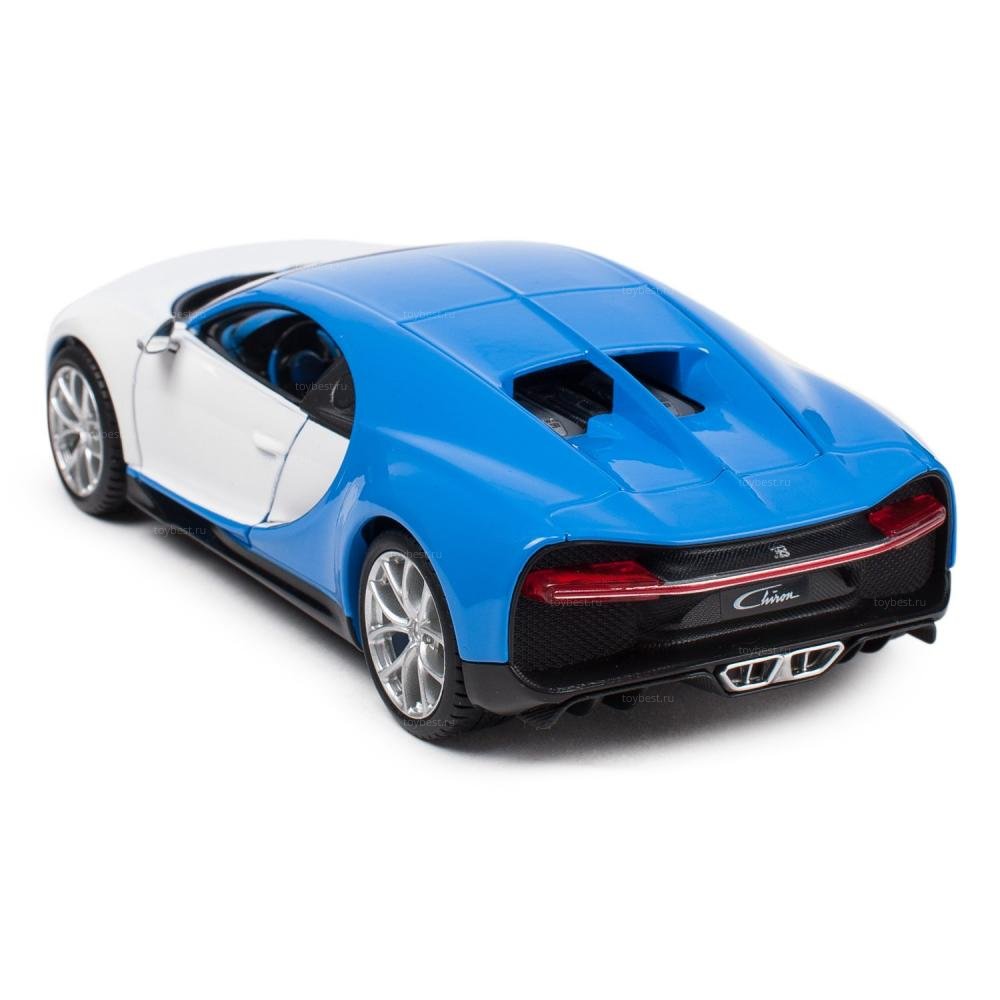 Металлическая модель Maisto Bugatti Chiron 1:24 - 31021 купить с доставкой  или самовывозом в интернет-магазине Тойбест