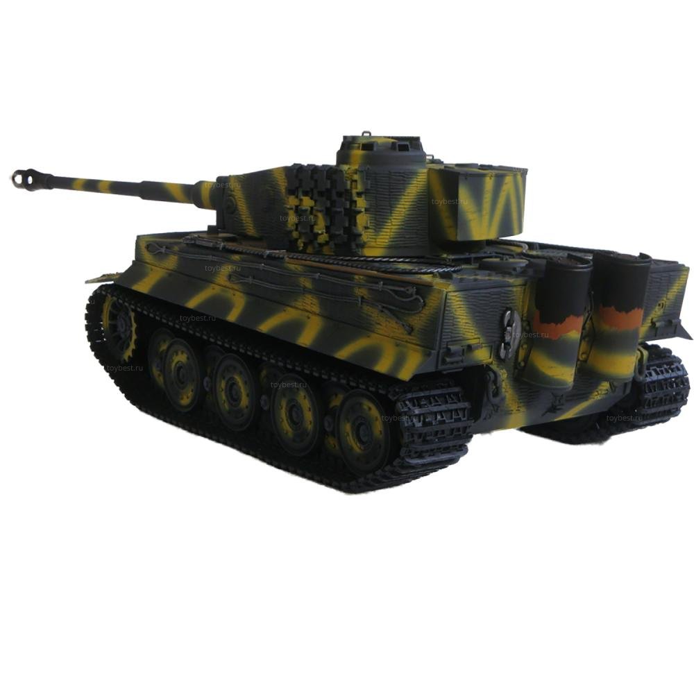 Радиоуправляемый танк Taigen Tiger 1 Германия 1:16 (окраска Тики, звук, дым  V3) - AS3818-D-TIKI