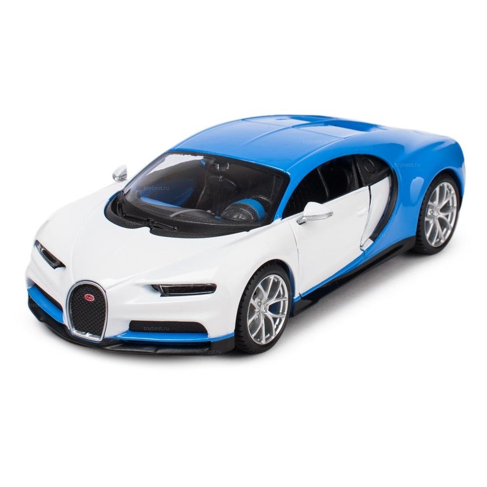 Металлическая модель Maisto Bugatti Chiron 1:24 - 31021 купить с доставкой  или самовывозом в интернет-магазине Тойбест