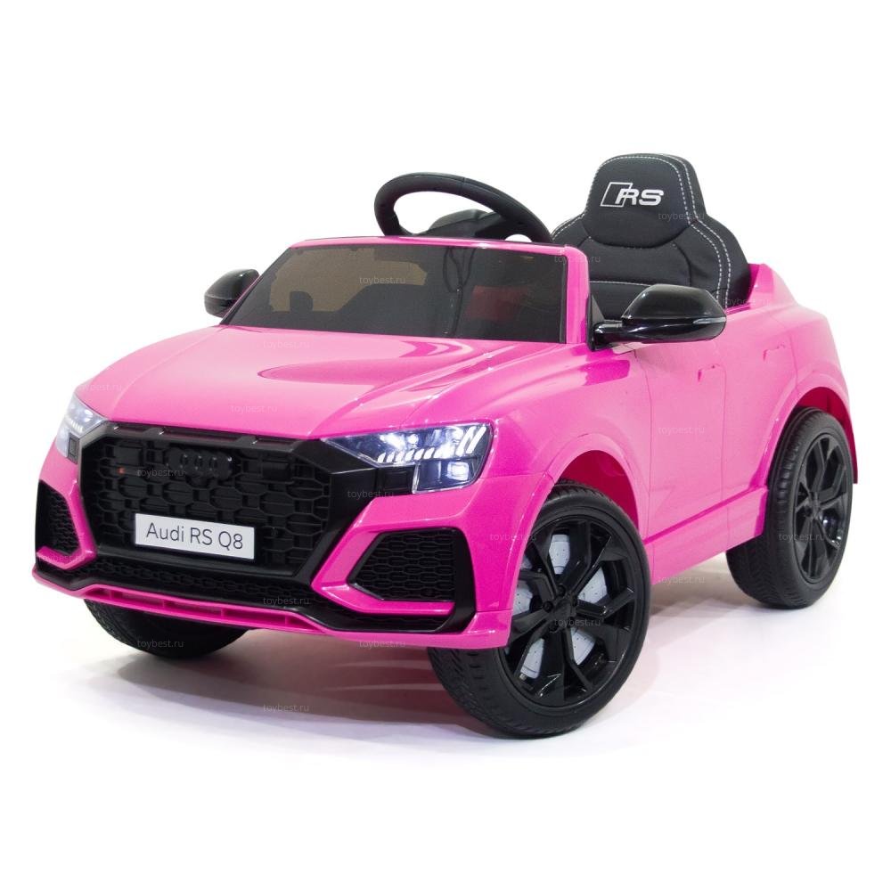 Детский электромобиль Audi RS Q8 12V 2WD - HL518-LUX-PINK купить с  доставкой или самовывозом в интернет-магазине «Тойбест»